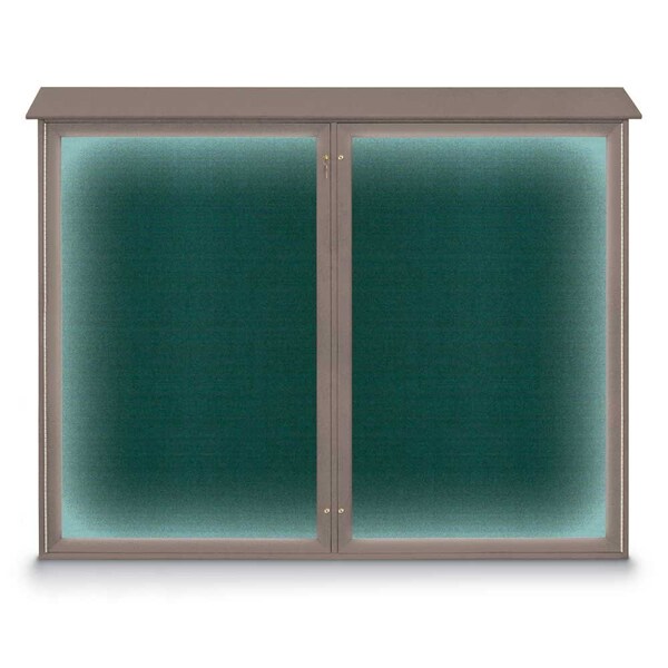 Double Door Enclosed Indoor Letterboard